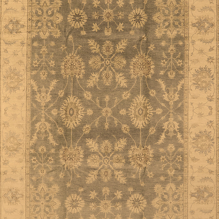 Oriental Brown Traditional Rug, urb1326brn