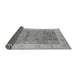 Sideview of Oriental Gray Traditional Rug, urb1326gry