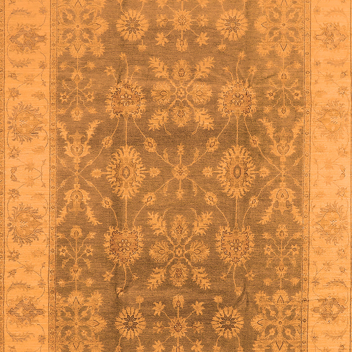 Oriental Orange Traditional Rug, urb1326org