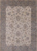 Machine Washable Industrial Modern Sandstone Brown Rug, wshurb1327