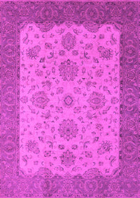 Oriental Pink Traditional Rug, urb1327pnk