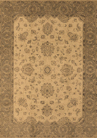 Oriental Brown Traditional Rug, urb1327brn