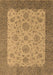 Oriental Brown Traditional Rug, urb1327brn