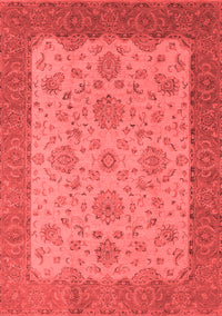 Oriental Red Traditional Rug, urb1327red