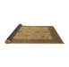 Sideview of Oriental Brown Traditional Rug, urb1327brn