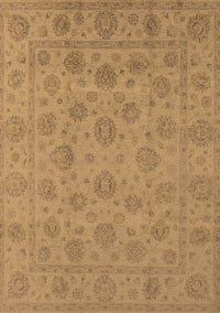 Oriental Brown Traditional Rug, urb1328brn