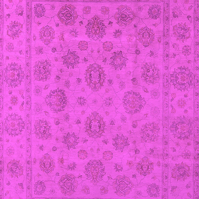 Machine Washable Oriental Pink Traditional Rug, wshurb1328pnk
