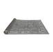 Sideview of Oriental Gray Traditional Rug, urb1329gry