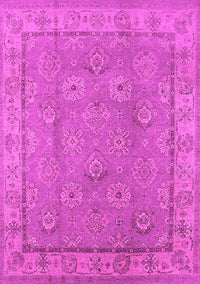 Oriental Pink Traditional Rug, urb1329pnk