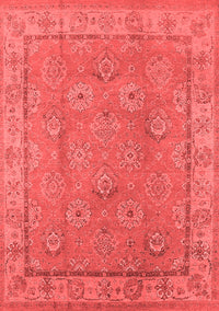 Oriental Red Traditional Rug, urb1329red