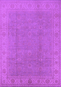 Oriental Purple Traditional Rug, urb1330pur