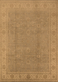 Oriental Brown Traditional Rug, urb1330brn