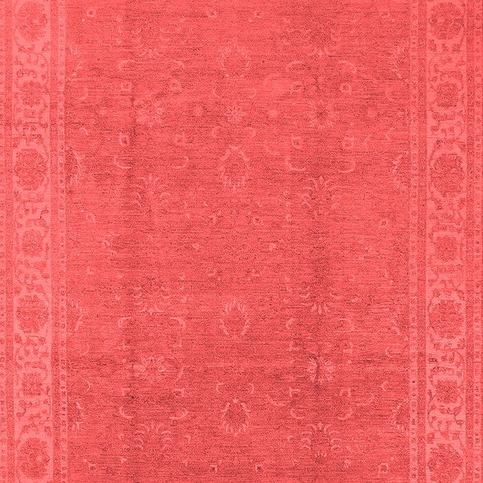 Machine Washable Oriental Red Traditional Rug, wshurb1330red