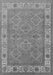 Machine Washable Oriental Gray Traditional Rug, wshurb1331gry