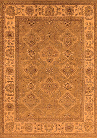 Oriental Orange Traditional Rug, urb1331org