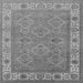 Square Oriental Gray Traditional Rug, urb1331gry