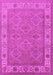 Oriental Pink Traditional Rug, urb1331pnk