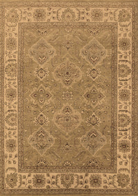 Oriental Brown Traditional Rug, urb1331brn