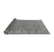 Sideview of Oriental Gray Traditional Rug, urb1331gry