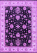 Oriental Purple Traditional Rug, urb1332pur