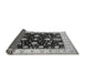 Sideview of Oriental Gray Traditional Rug, urb1332gry