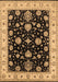 Oriental Brown Traditional Rug, urb1332brn