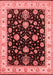 Oriental Red Traditional Area Rugs