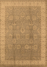 Oriental Brown Industrial Rug, urb1333brn