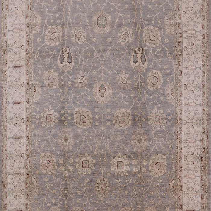 Mid-Century Modern Rose Purple Oriental Rug, urb1333