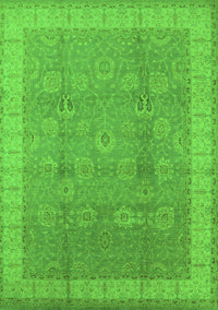 Oriental Green Industrial Rug, urb1333grn