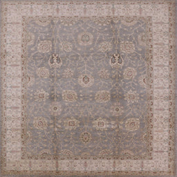 Square Machine Washable Industrial Modern Rose Dust Purple Rug, wshurb1333