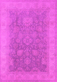 Oriental Pink Traditional Rug, urb1334pnk