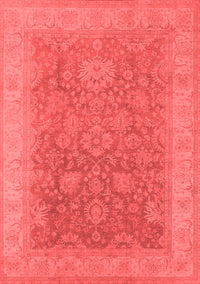 Oriental Red Traditional Rug, urb1334red