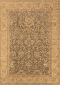 Oriental Brown Traditional Rug, urb1334brn