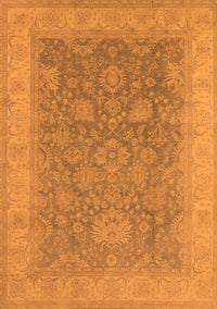 Oriental Orange Traditional Rug, urb1334org