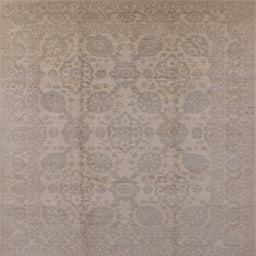 Square Machine Washable Industrial Modern Dark Almond Brown Rug, wshurb1335