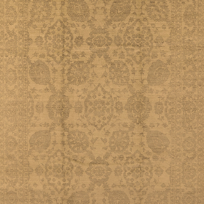 Machine Washable Oriental Brown Traditional Rug, wshurb1335brn