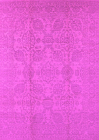 Oriental Pink Traditional Rug, urb1335pnk
