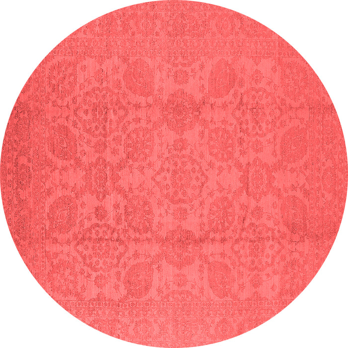 Machine Washable Oriental Red Traditional Rug, wshurb1335red