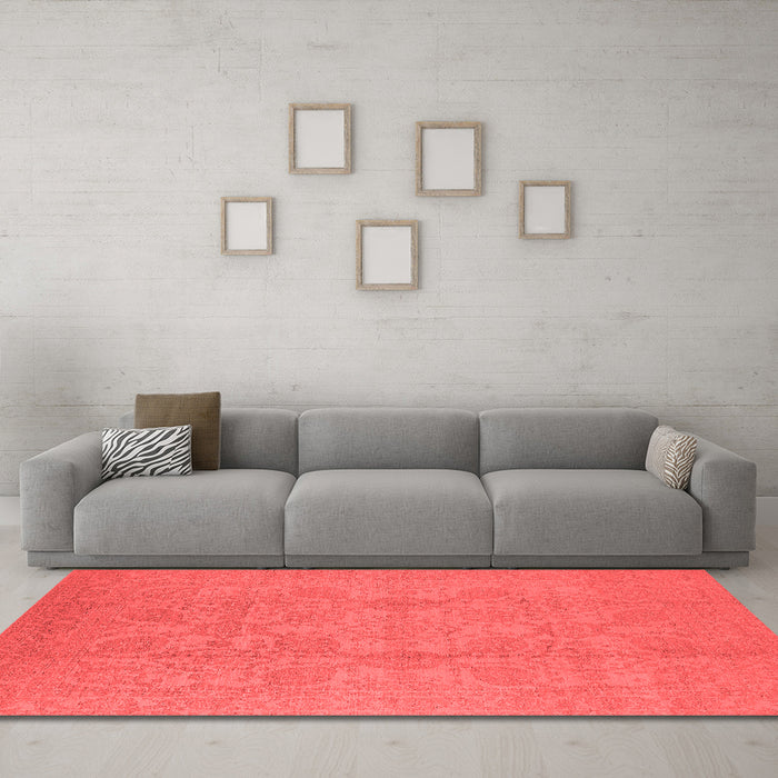 Traditional Red Washable Rugs