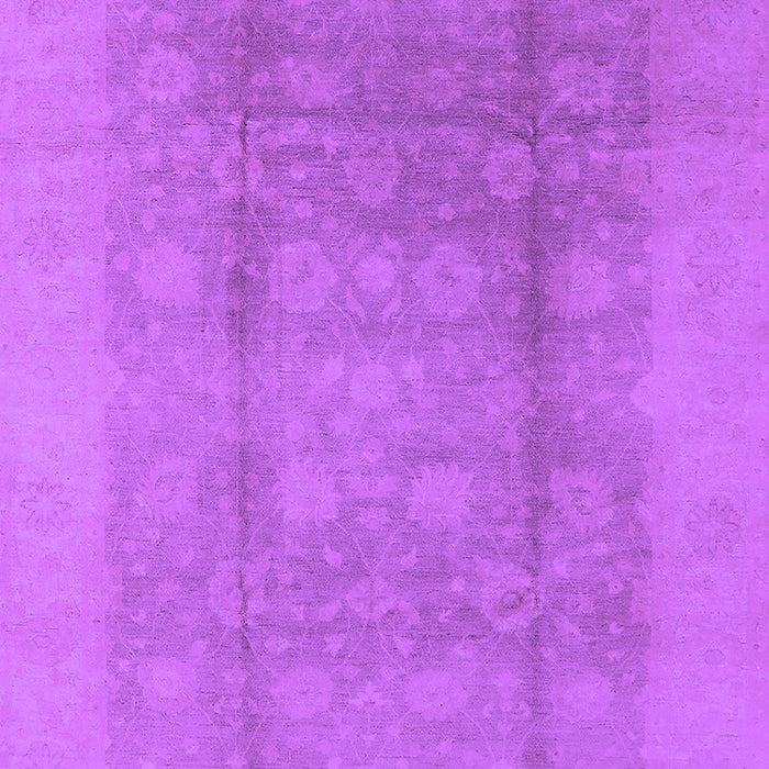 Machine Washable Oriental Purple Industrial Area Rugs, wshurb1336pur