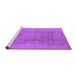 Sideview of Machine Washable Oriental Purple Industrial Area Rugs, wshurb1336pur