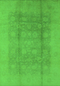 Oriental Green Industrial Rug, urb1336grn