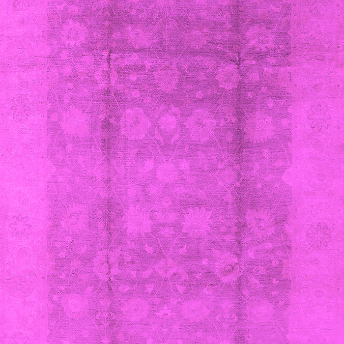 Machine Washable Oriental Pink Industrial Rug, wshurb1336pnk