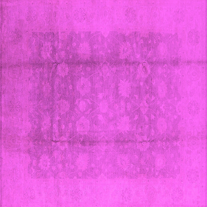 Square Oriental Pink Industrial Rug, urb1336pnk