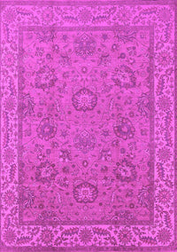 Oriental Pink Traditional Rug, urb1337pnk