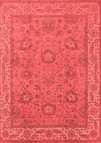 Oriental Red Traditional Rug, urb1337red