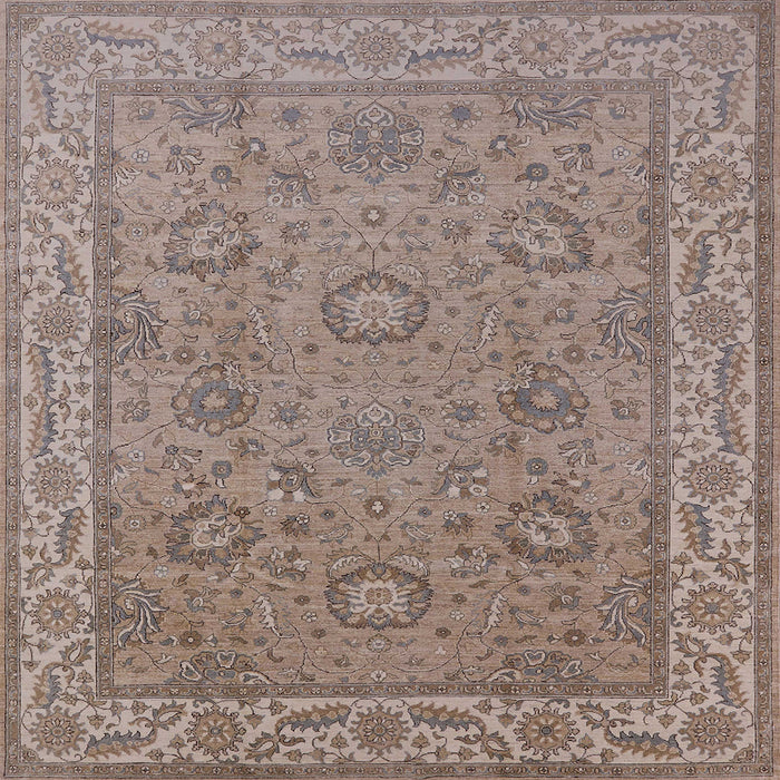 Square Machine Washable Industrial Modern Puce Purple Rug, wshurb1337