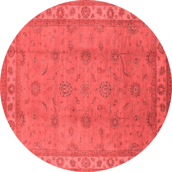 Machine Washable Oriental Red Traditional Rug, wshurb1338red