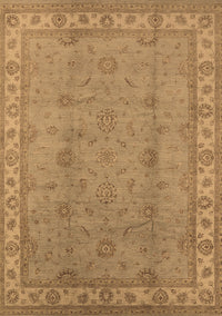 Oriental Brown Traditional Rug, urb1338brn